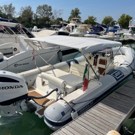 Open Marine Time QX562 con Honda BF100